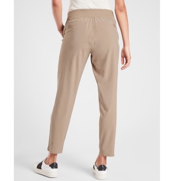 Athleta Brooklyn Ankle Pant Brownstone Beige - Picture 3 of 10